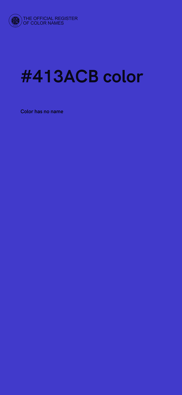 #413ACB color image