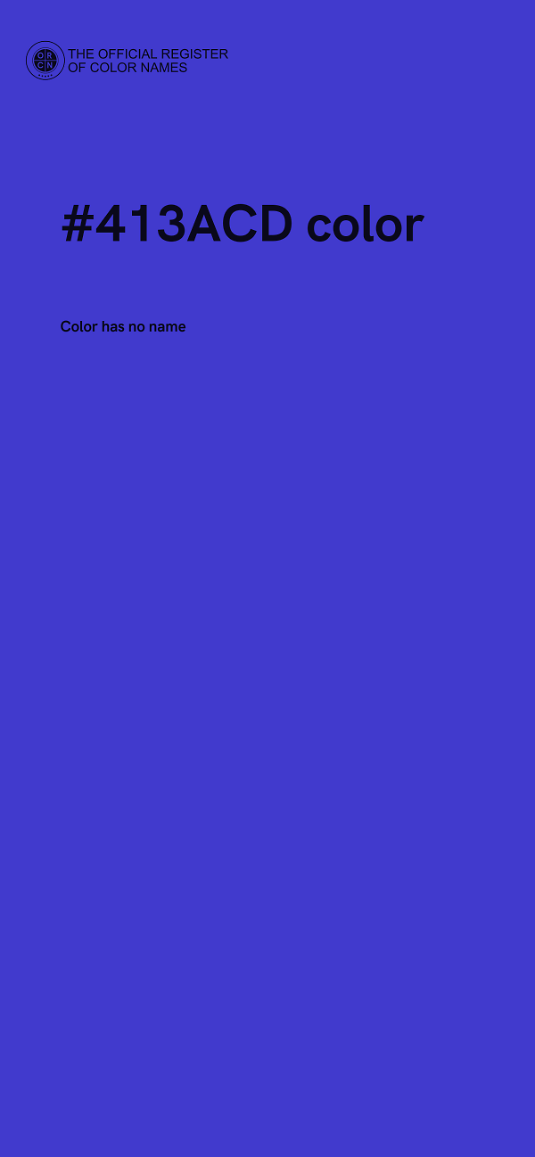 #413ACD color image