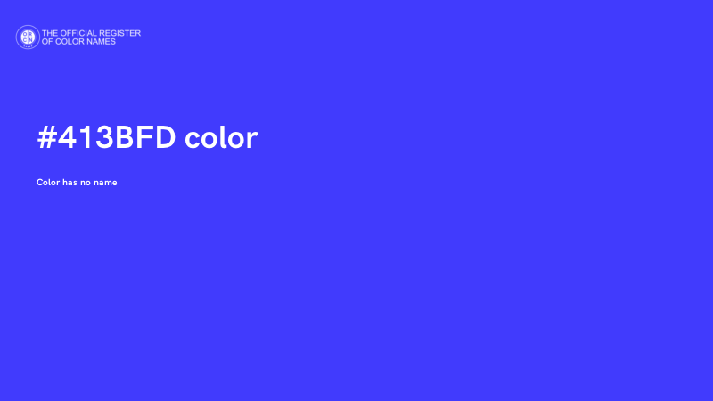 #413BFD color image