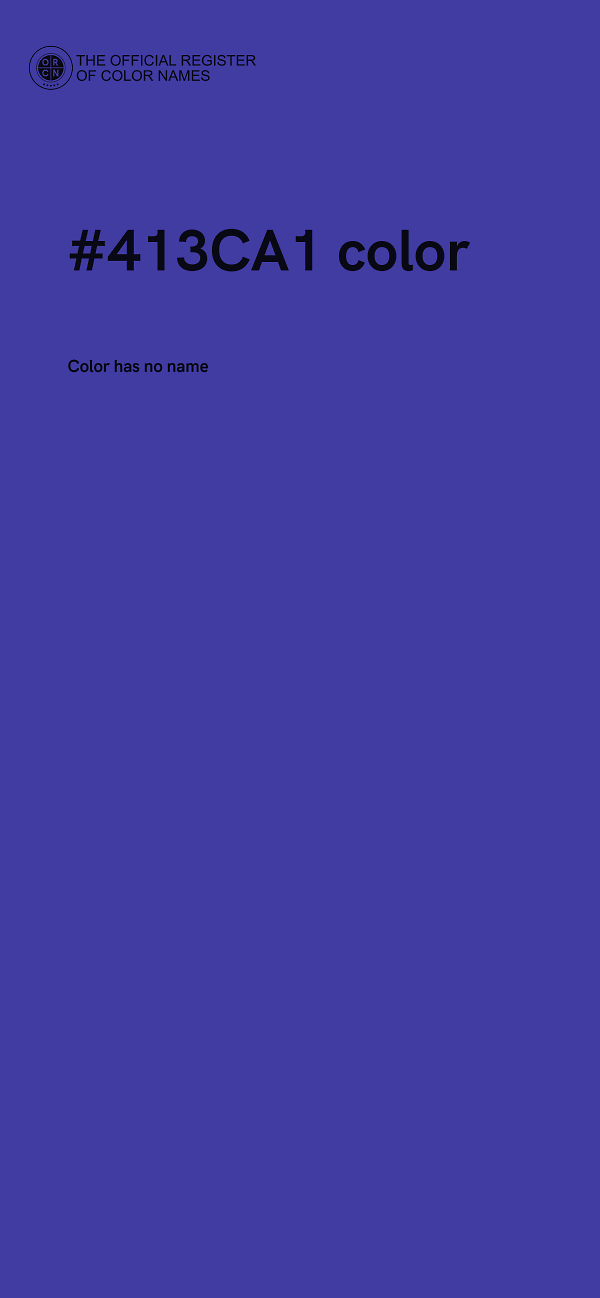 #413CA1 color image