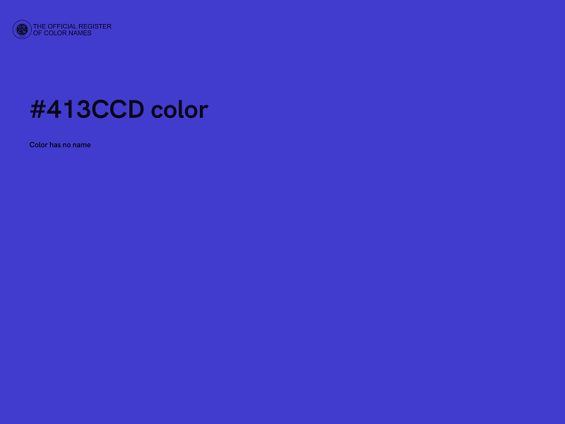 #413CCD color image