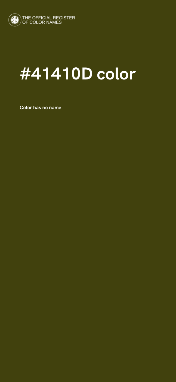 #41410D color image