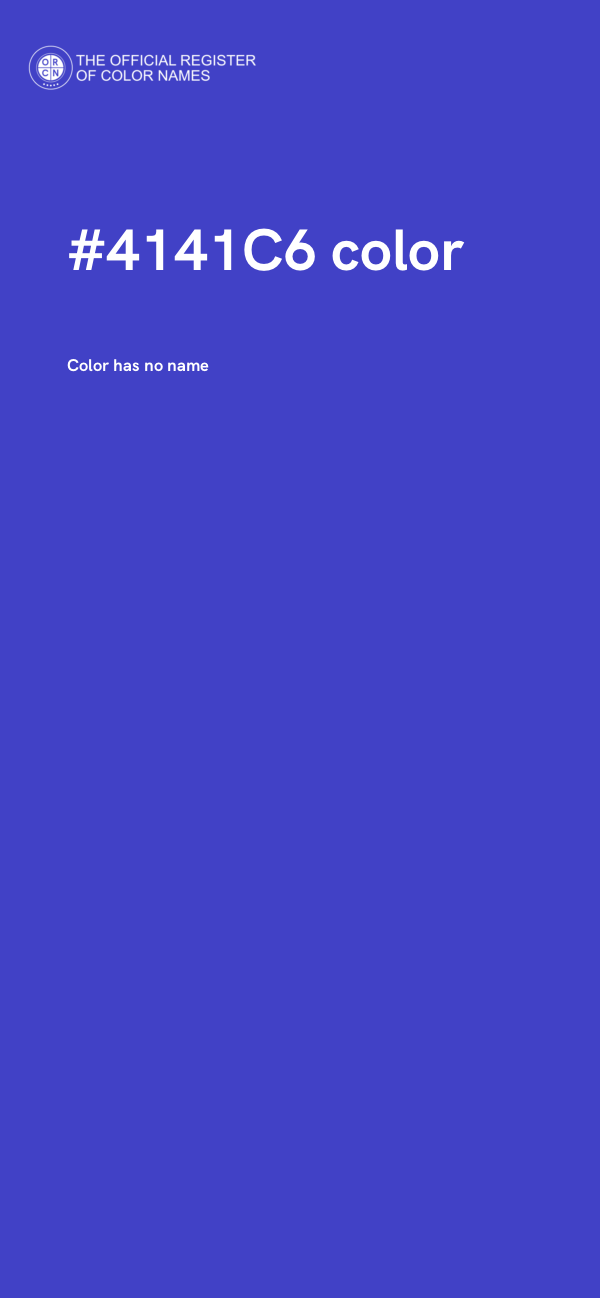 #4141C6 color image