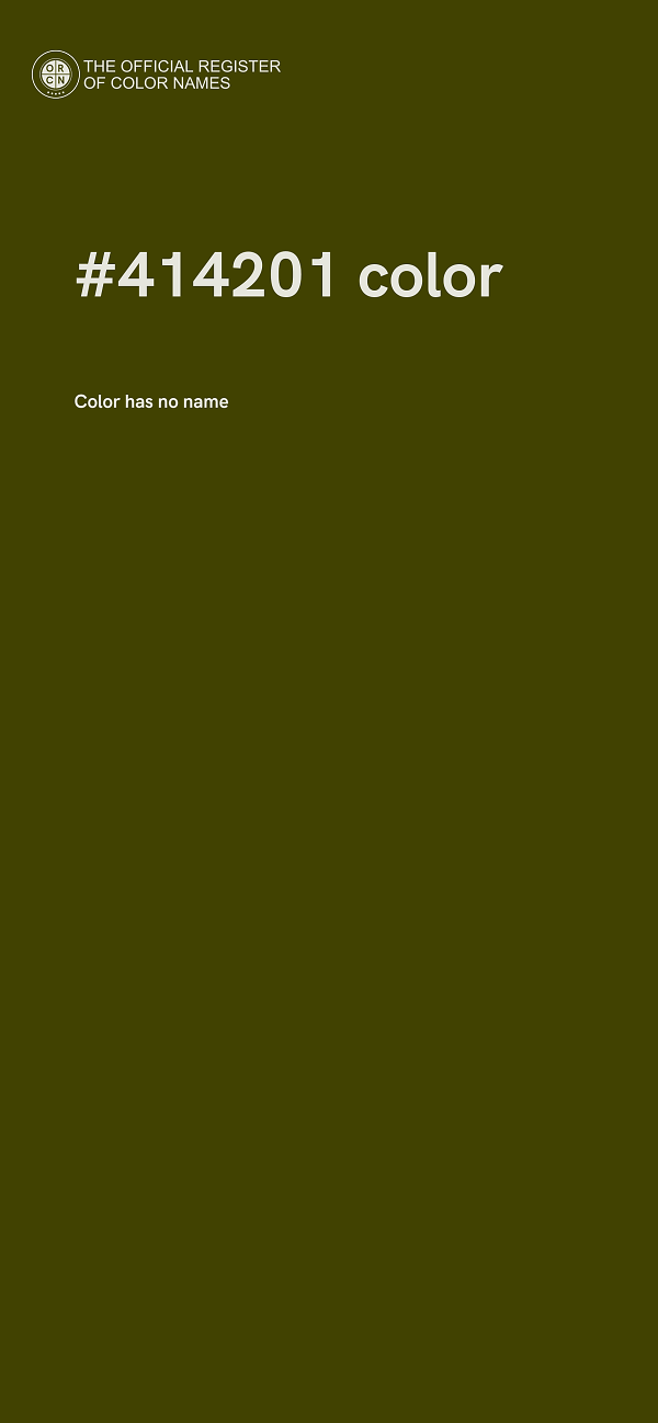 #414201 color image