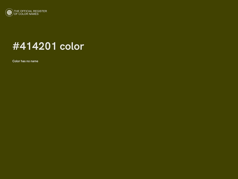 #414201 color image
