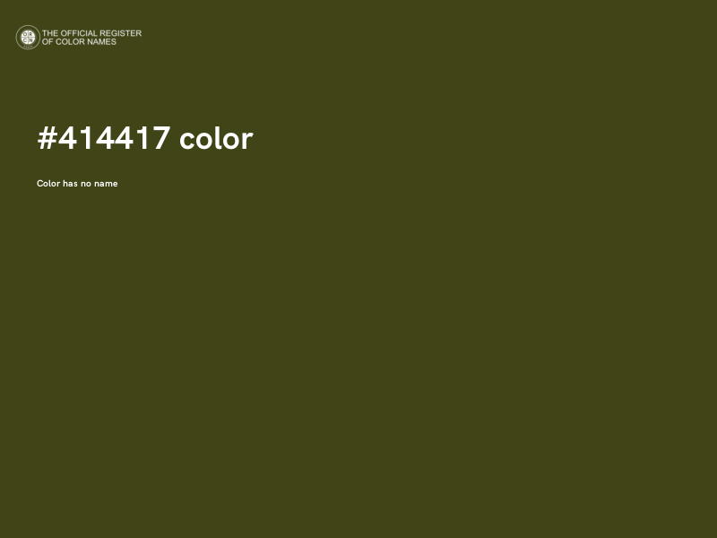 #414417 color image