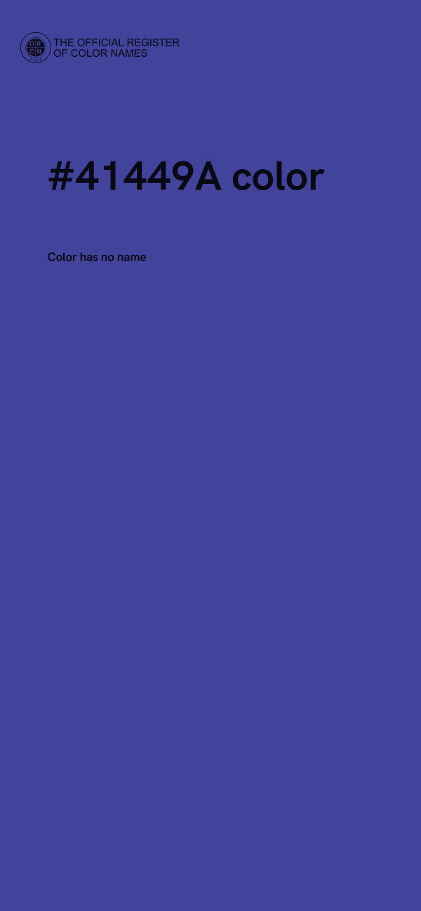 #41449A color image