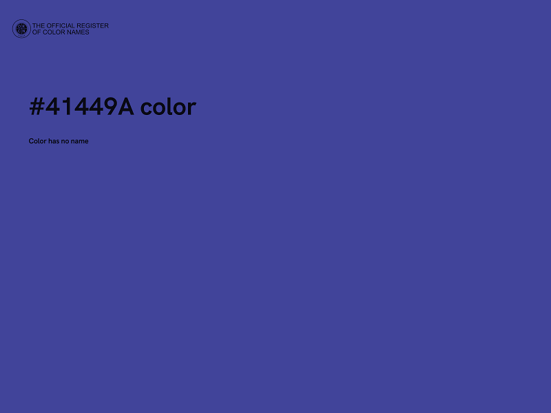 #41449A color image