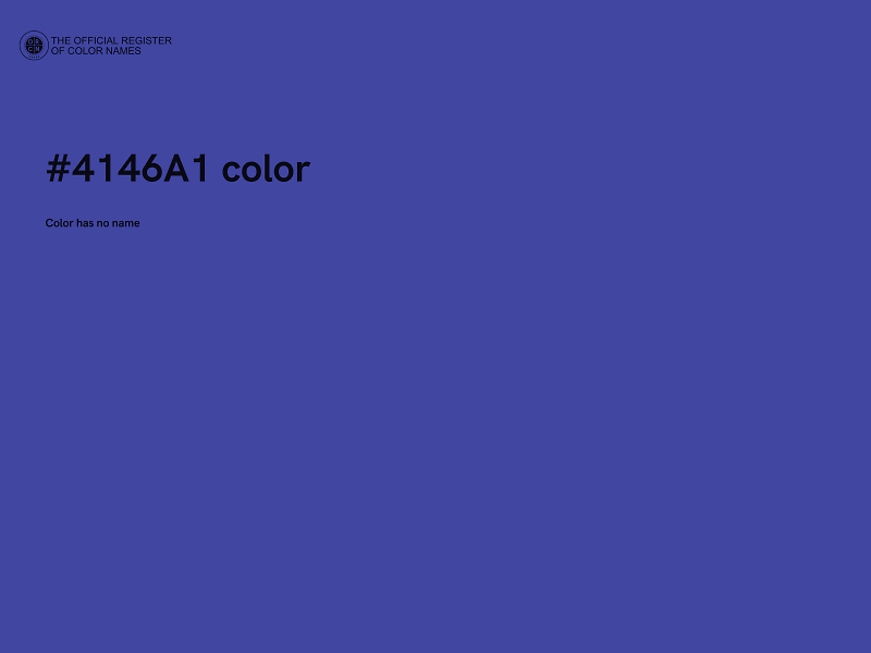 #4146A1 color image