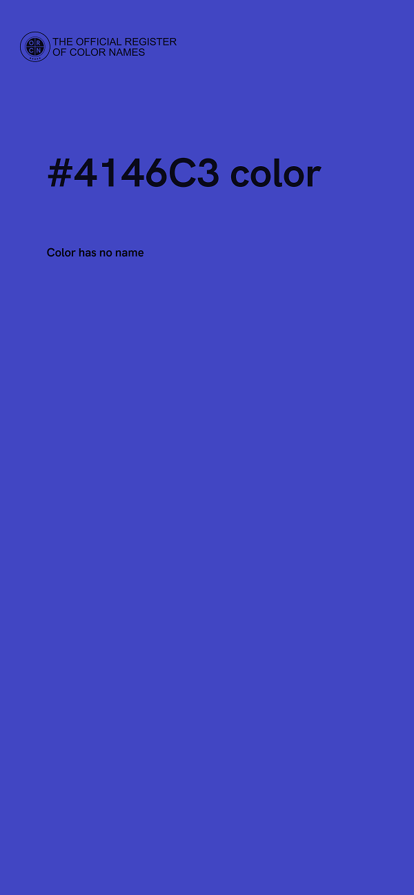 #4146C3 color image