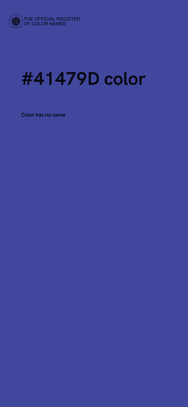 #41479D color image