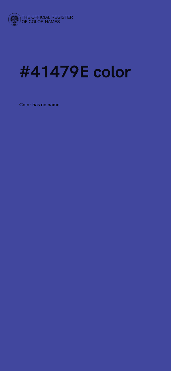 #41479E color image