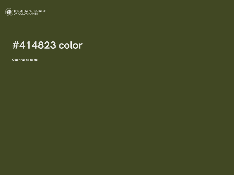 #414823 color image