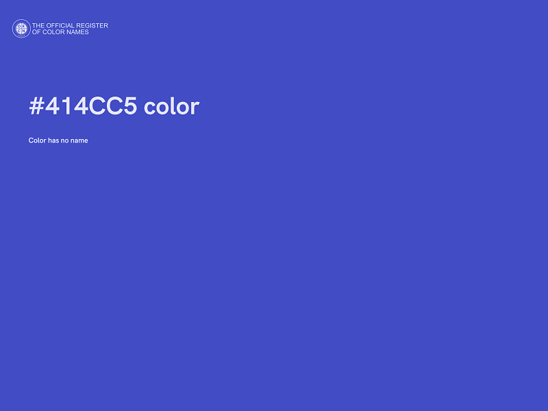 #414CC5 color image