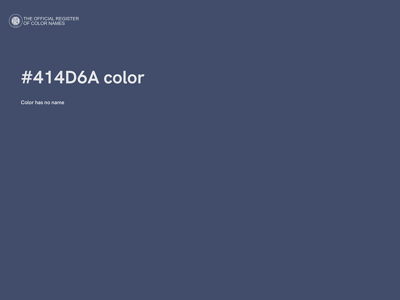 #414D6A color image