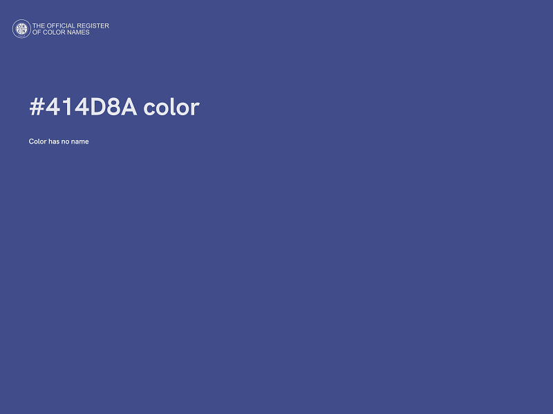 #414D8A color image