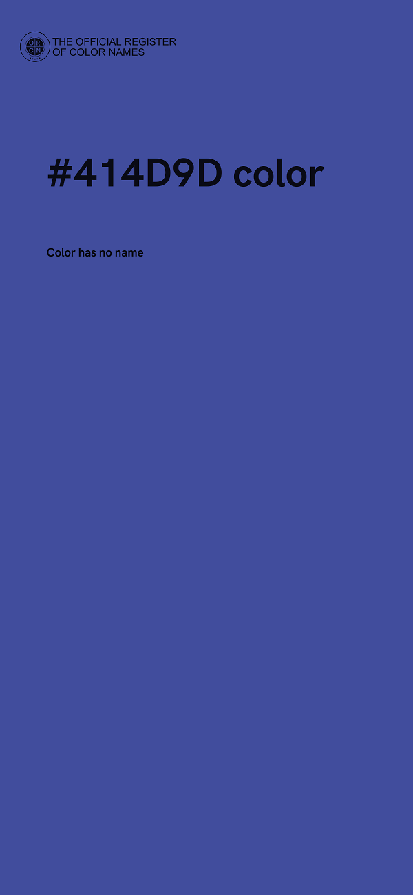 #414D9D color image