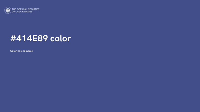 #414E89 color image