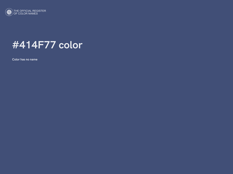 #414F77 color image