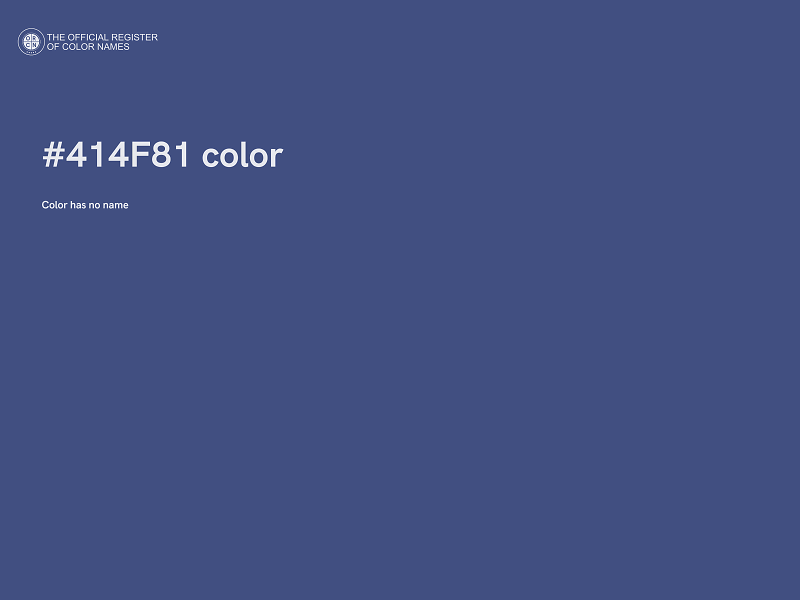 #414F81 color image