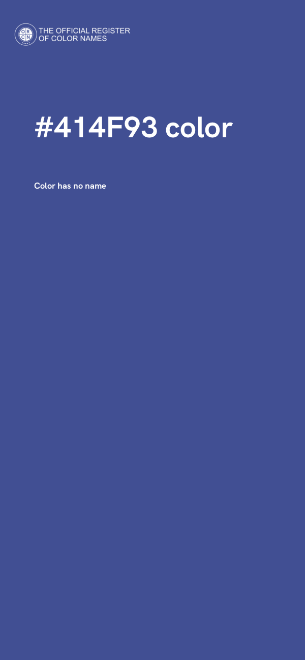 #414F93 color image