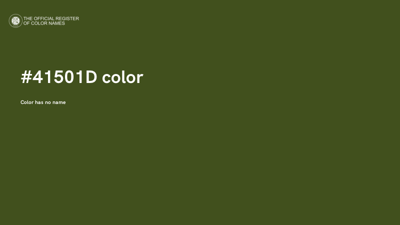 #41501D color image