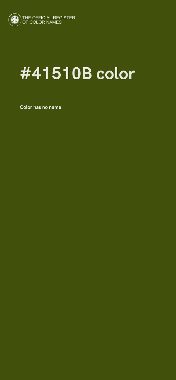 #41510B color image