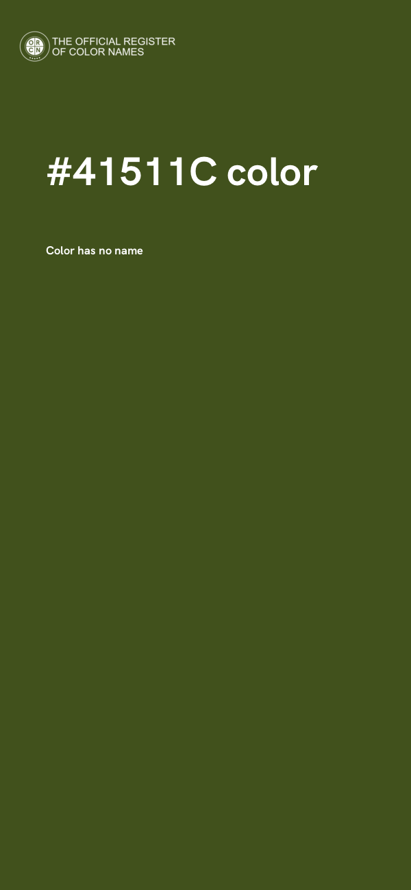 #41511C color image