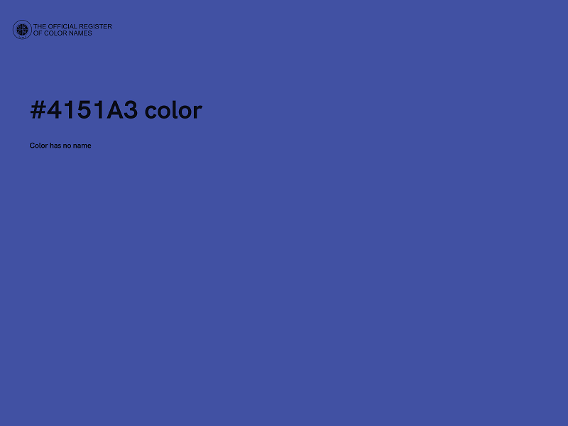 #4151A3 color image