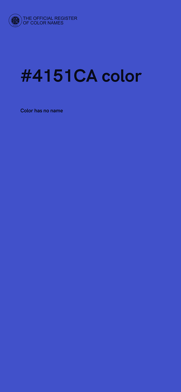 #4151CA color image