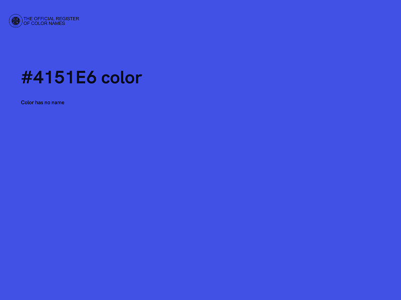 #4151E6 color image
