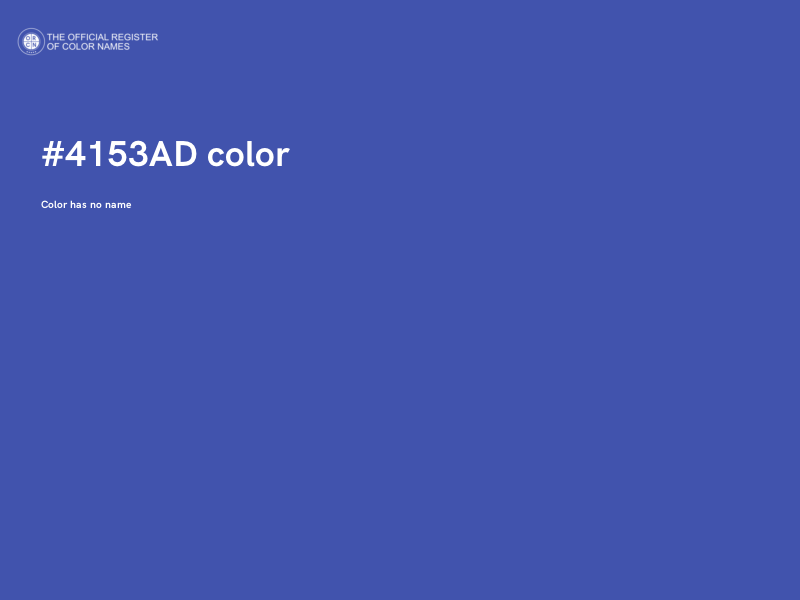 #4153AD color image