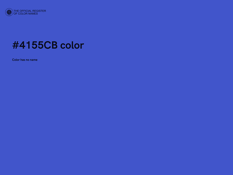 #4155CB color image