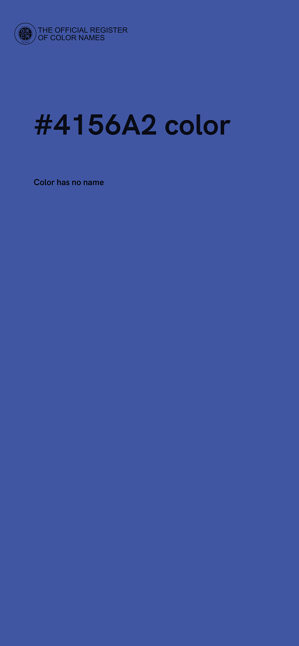 #4156A2 color image