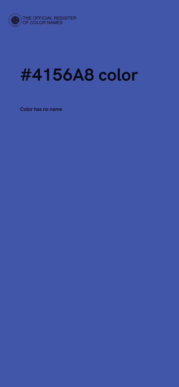 #4156A8 color image