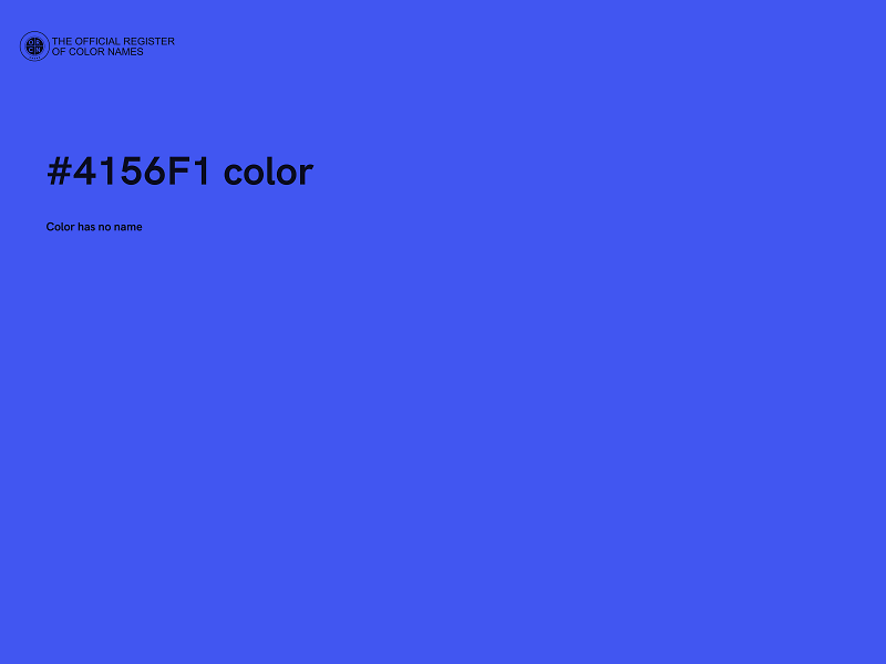 #4156F1 color image