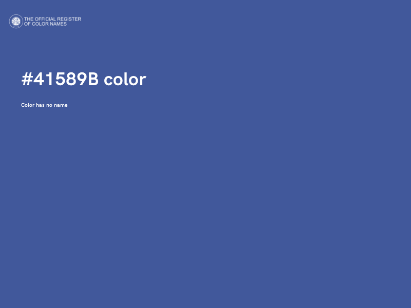 #41589B color image