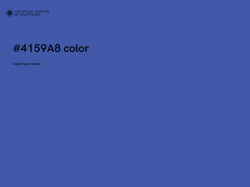 #4159A8 color image