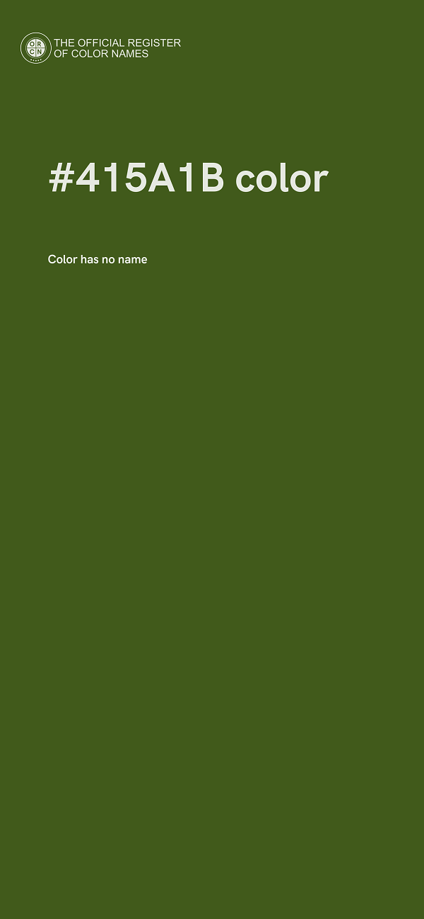 #415A1B color image