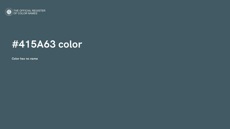 #415A63 color image