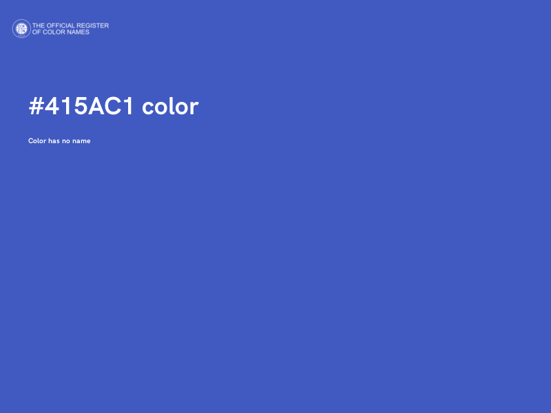 #415AC1 color image