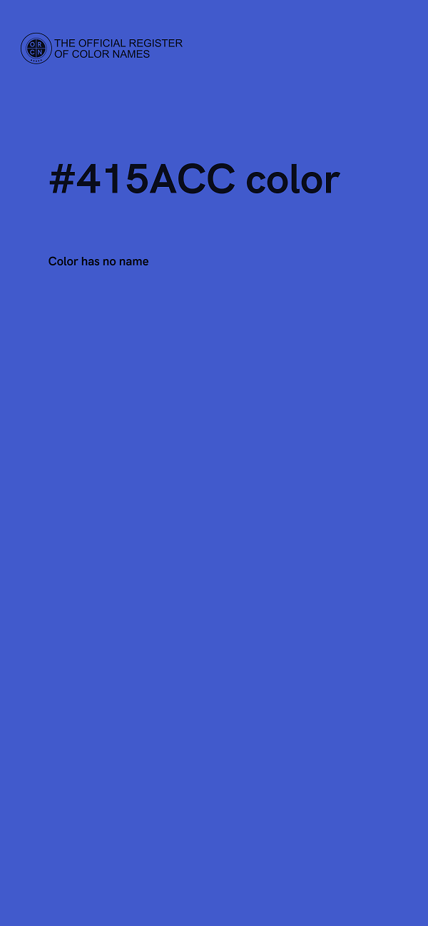 #415ACC color image