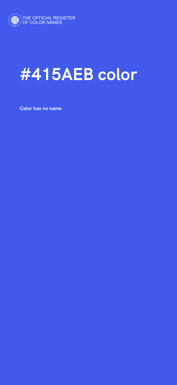 #415AEB color image