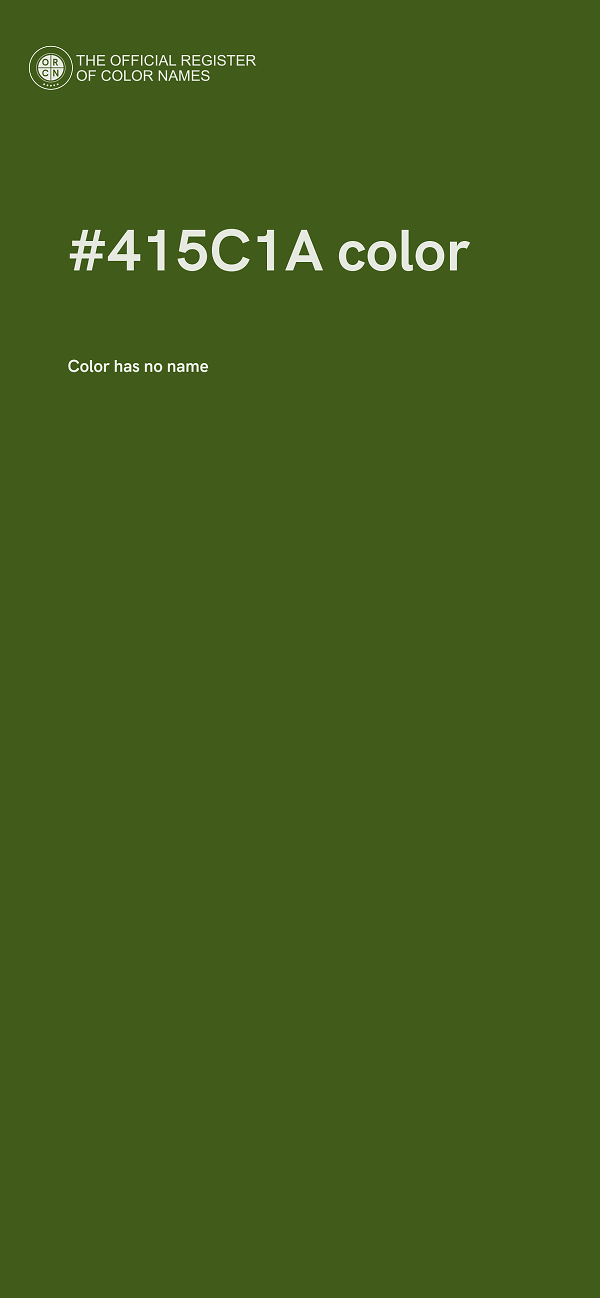 #415C1A color image