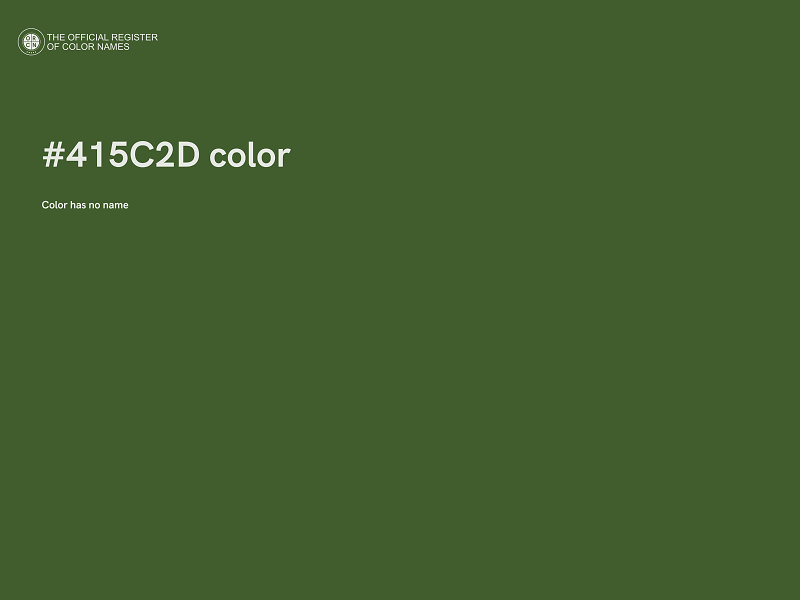 #415C2D color image