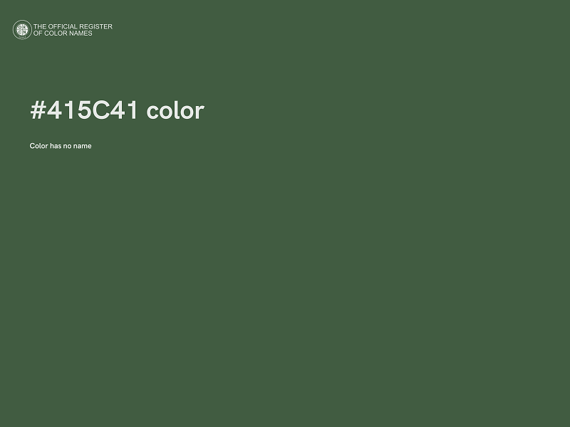 #415C41 color image