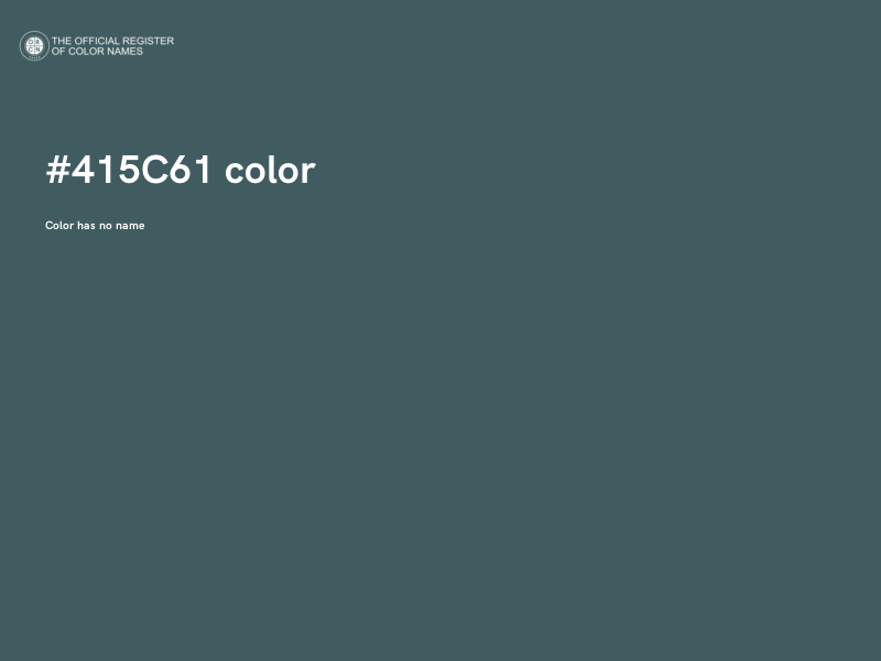 #415C61 color image