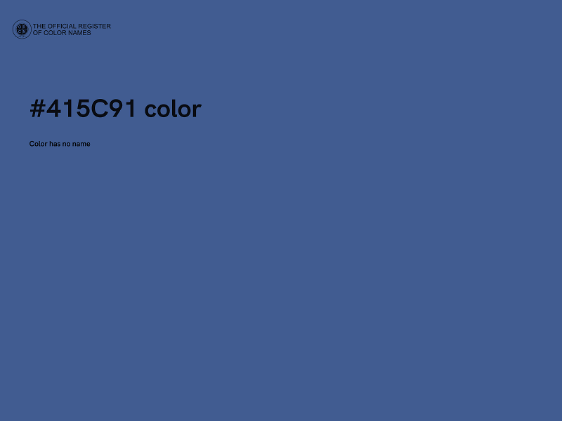 #415C91 color image