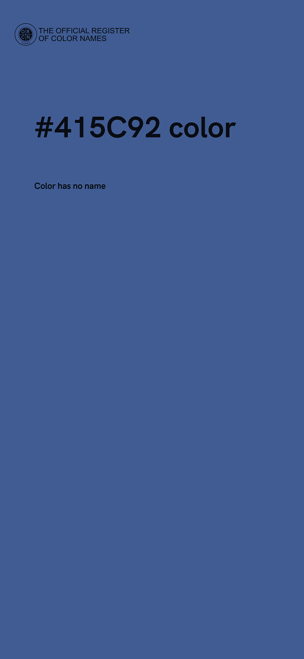 #415C92 color image
