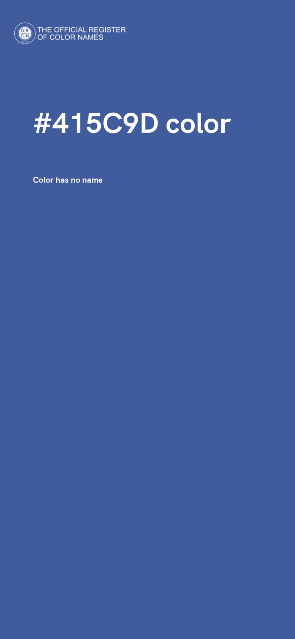 #415C9D color image